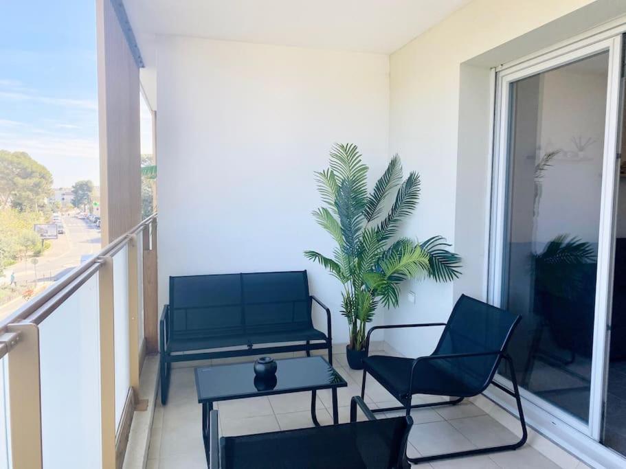 Marcenac - T2 En Residence, Clim, Parking, Terrasse Sète Extérieur photo